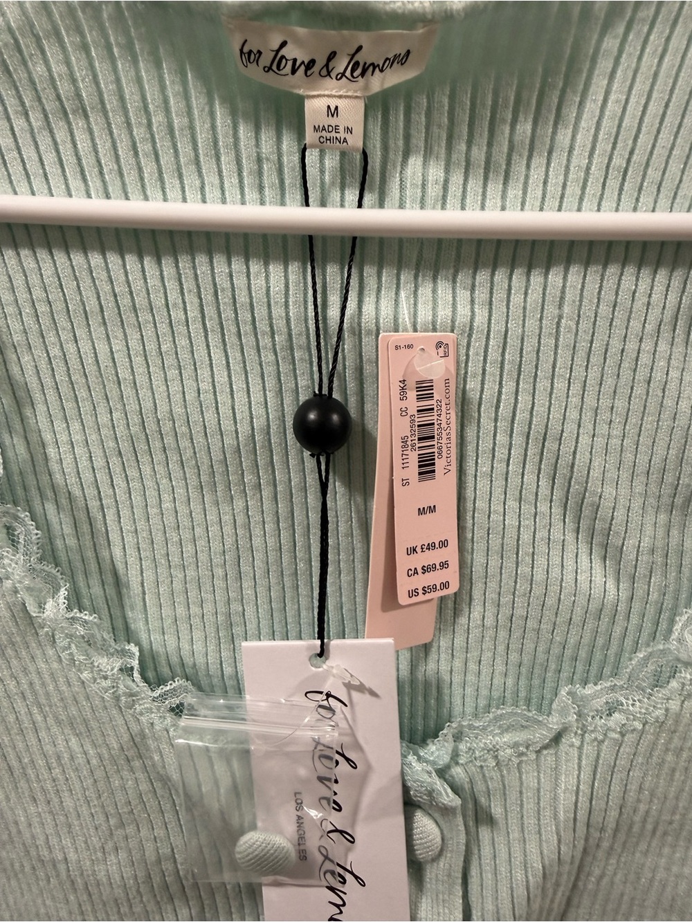 For Love & Lemons Jolie Green Cardigan - Picture 4 of 10